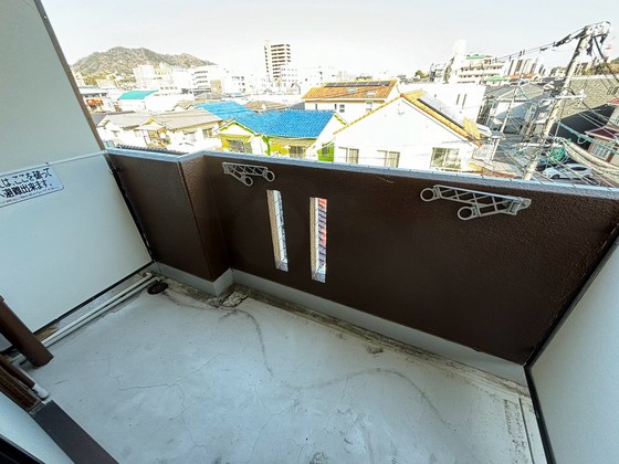バルコニー　※別部屋の写真です
