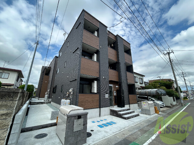 建物外観　仙台市宮城野区福住町「ハーモニーテラス福住町４」