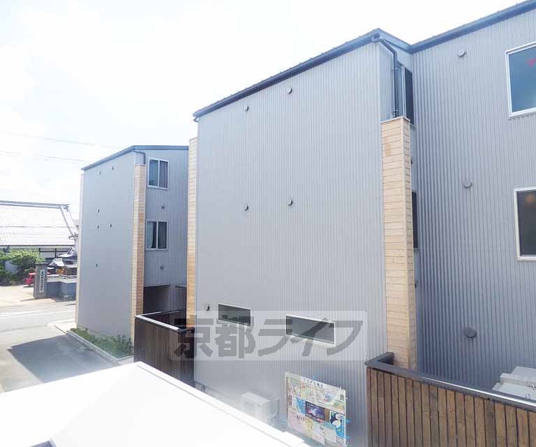 眺望　バルコニーからの室外風景。