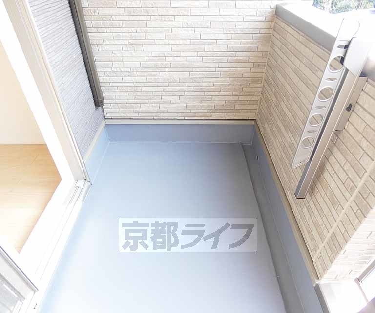バルコニー　明るいバルコニーです。