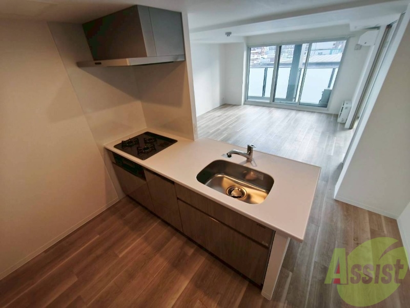 キッチン　システムキッチンなので、すぐお料理に使えます！