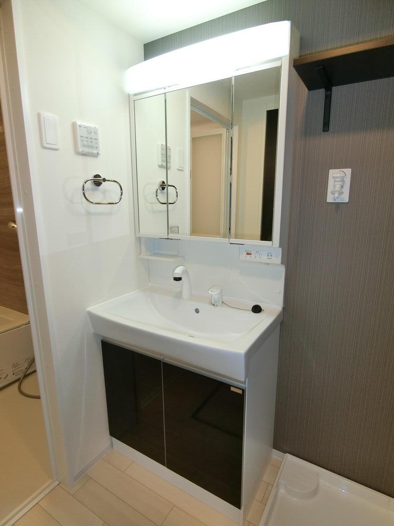 洗面設備　同型の間取りです。