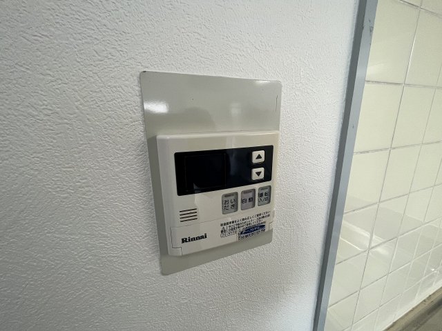 その他設備　水温の操作パネルです