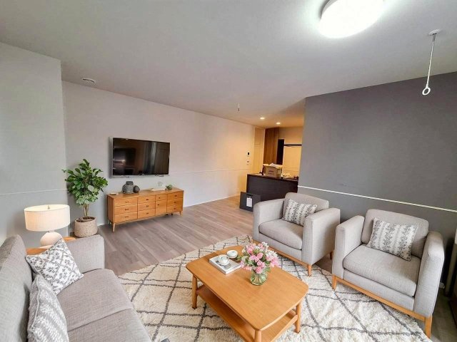 居室・リビング　家具配置のイメージパースです※実際は家具は付きません