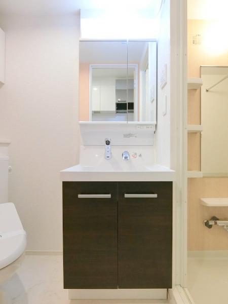 洗面設備　写真は別のお部屋のイメージです　現況優先