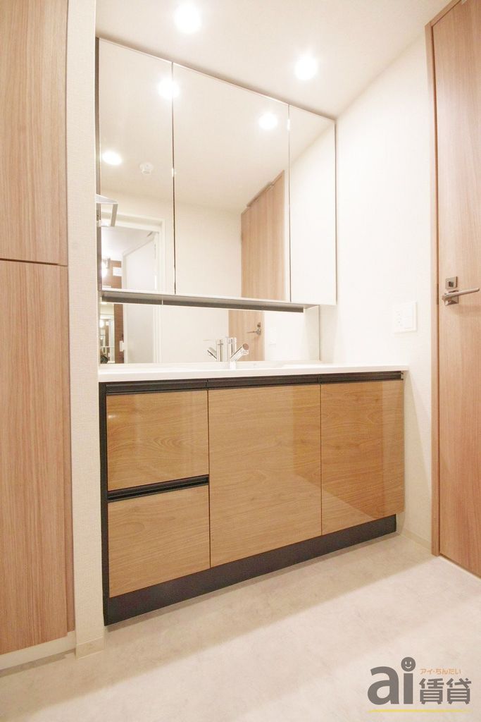 洗面設備　※別号室写真です