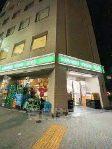 コンビニ　ローソンストア100　栄三蔵通店（コンビニ）まで123m