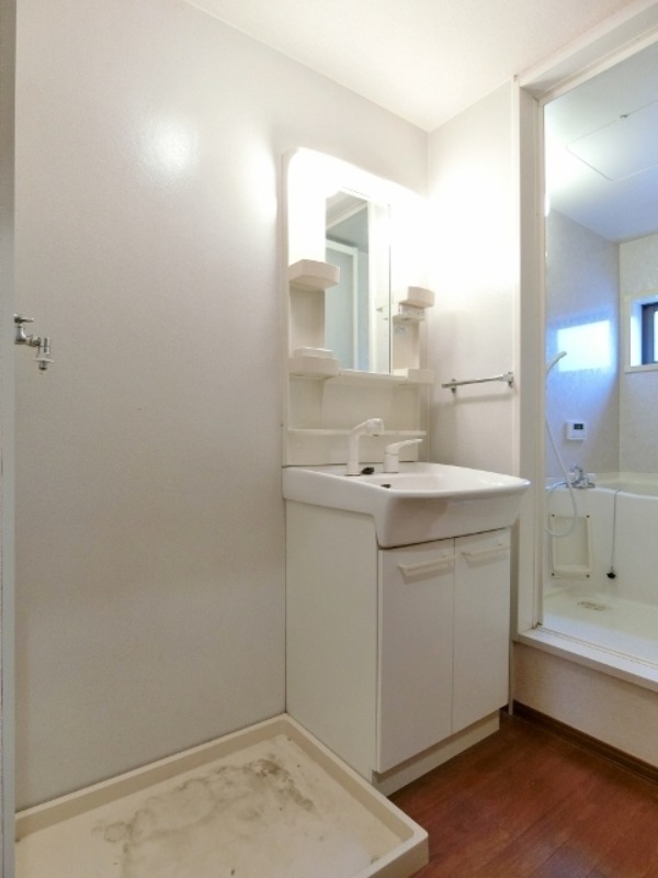 洗面設備　図面と現状に相違がある場合には現状を優先