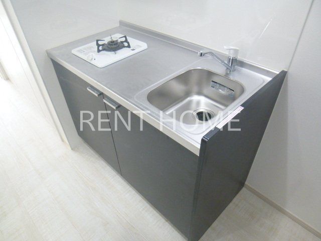 キッチン　ガスコンロ付き