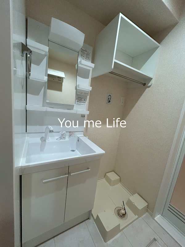 洗面設備　同施工会社、別部屋参考写真