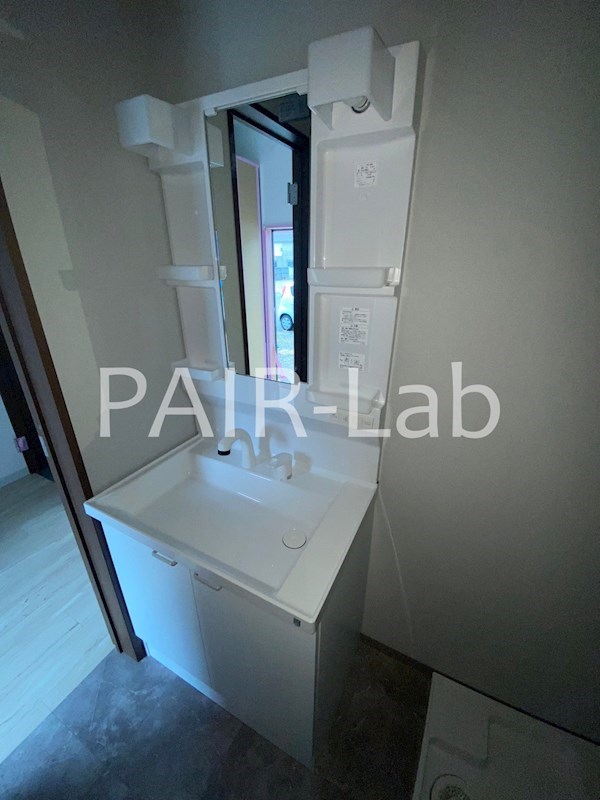 洗面設備　同シリーズのイメージ写真です。(現況優先)