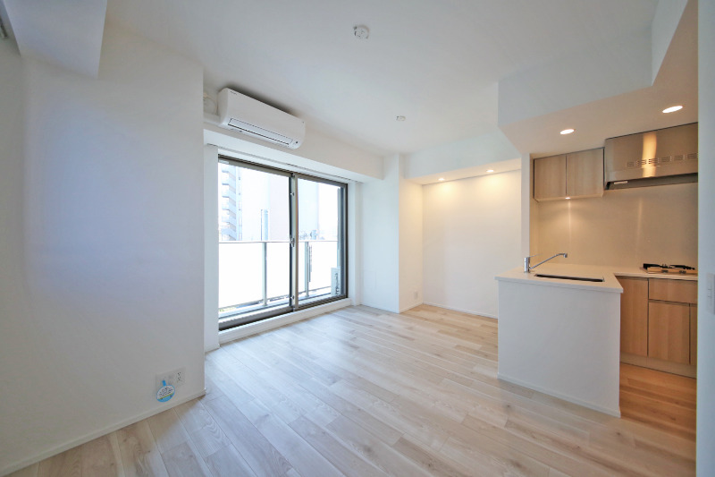 居室・リビング　北東向きのリビングダイニングキッチン