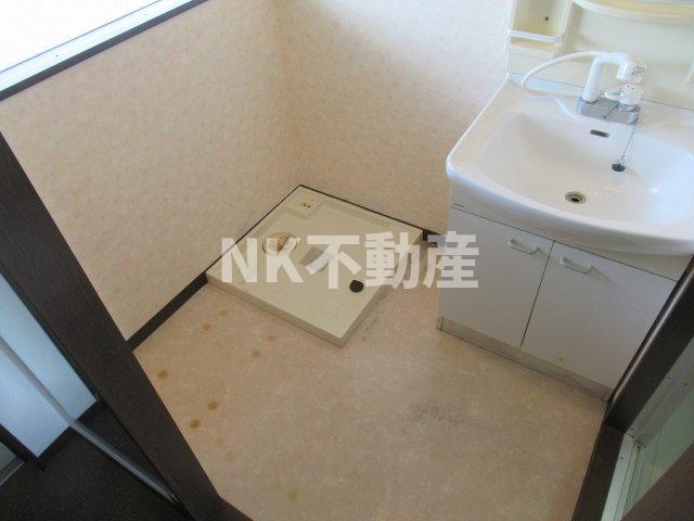 洗面設備　使いやすい洗面所です