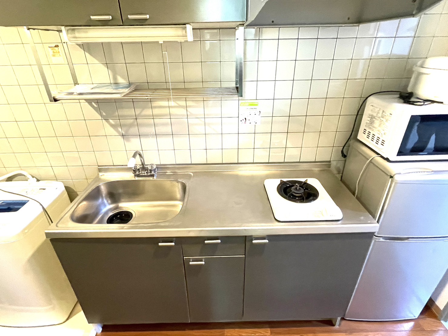 キッチン　収納たっぷりなキッチン