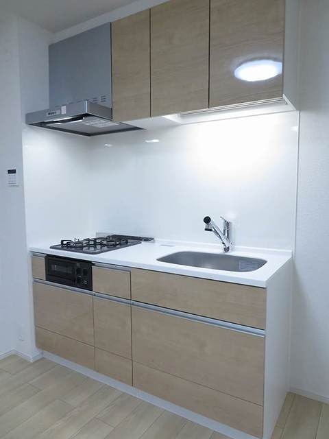 キッチン　コンロ付きのキッチンです。