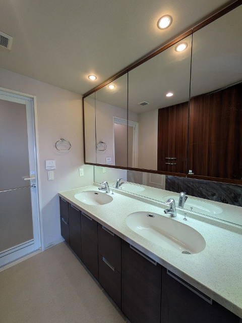 洗面設備　２ボウル仕様