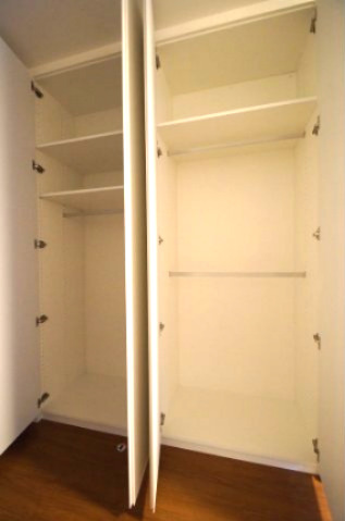 収納　たっぷりと収納できる「クローゼット」