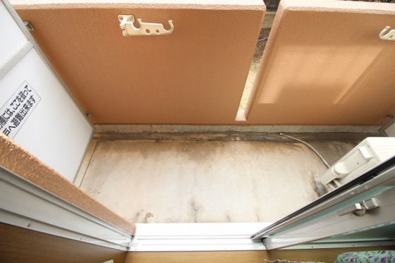 バルコニー　※他号室の写真です