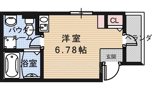 KYOTO HOUSE西寺の間取り写真