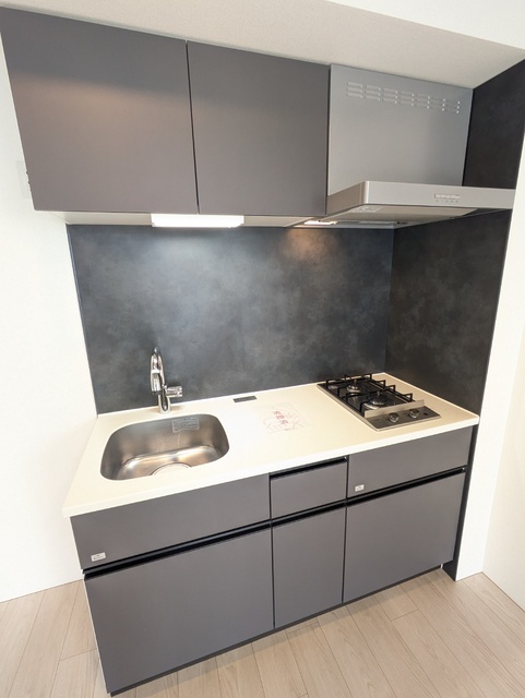 キッチン　２口ガスコンロ付きキッチン