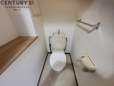 トイレ　掃除のしやすいシンプルなトイレ☆