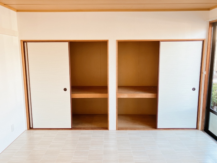 収納　大きなものも収納できそうです