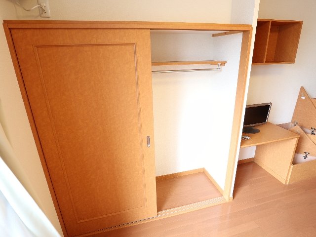 収納　ちょっとした収納スペースも充実しています