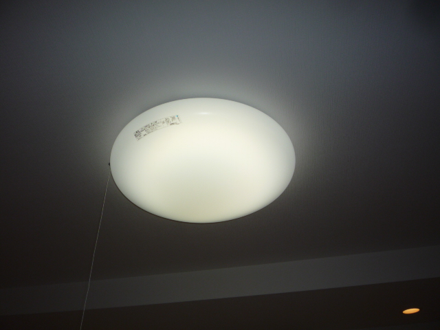 その他設備　リビング　照明付