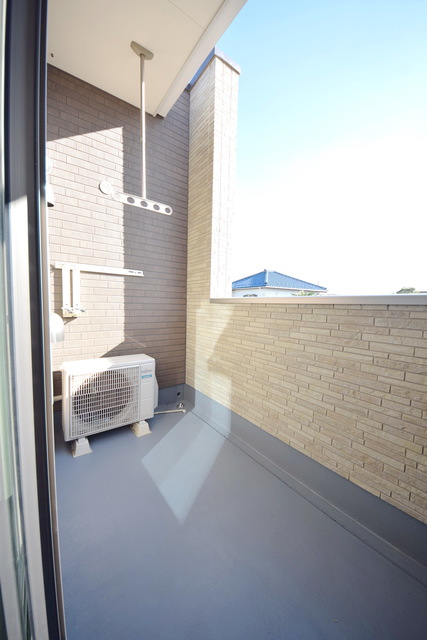 バルコニー　～何入れようかな～