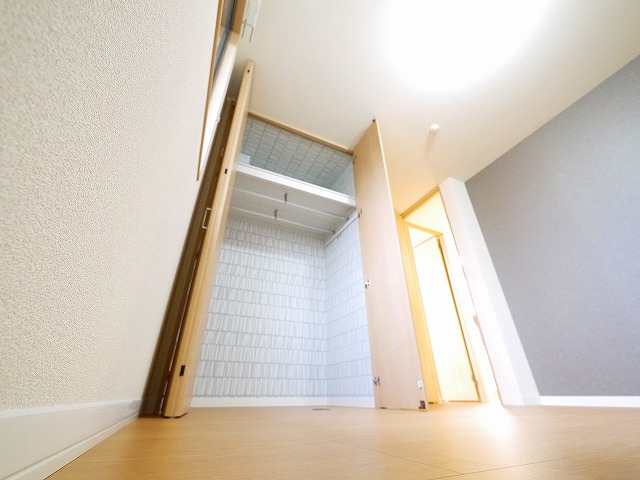 収納　大きなスペースがあり、収納には困りません