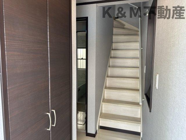 玄関　落ち着いた玄関です