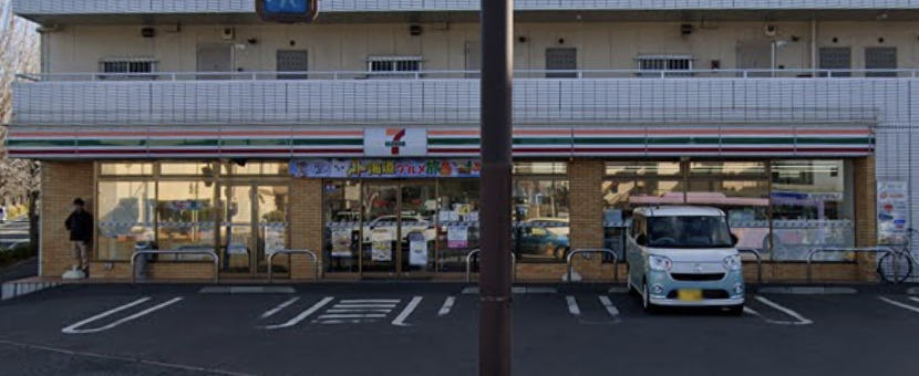 コンビニ　セブンイレブン 松戸日暮6丁目店（コンビニ）まで302m