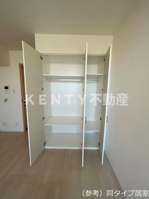 収納　大きなスペースがあり、収納には困りません