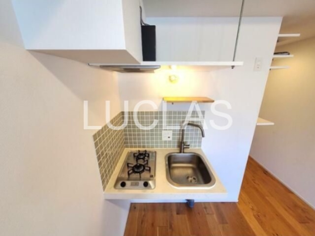 キッチン　2口コンロでお料理もはかどります♪