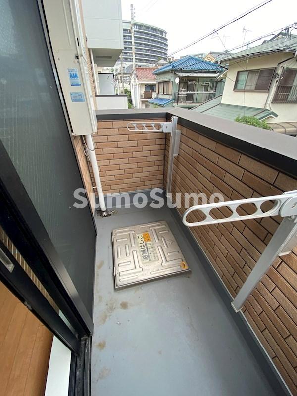 バルコニー　落ち着いた時間を過ごせるバルコニーです