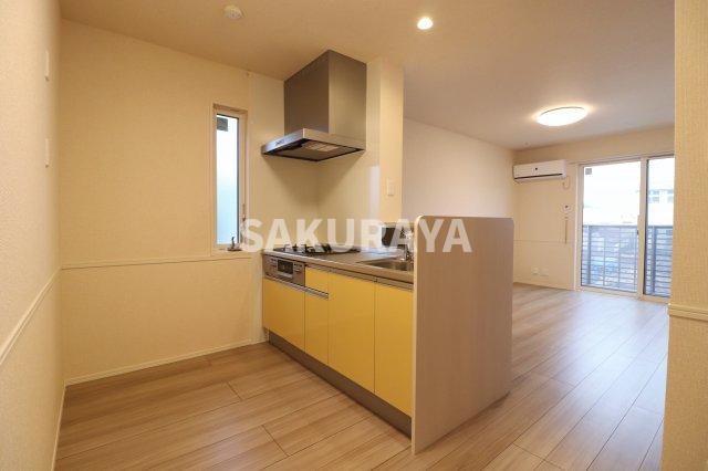 キッチン　2021年撮影。現況と異なる場合がございます。