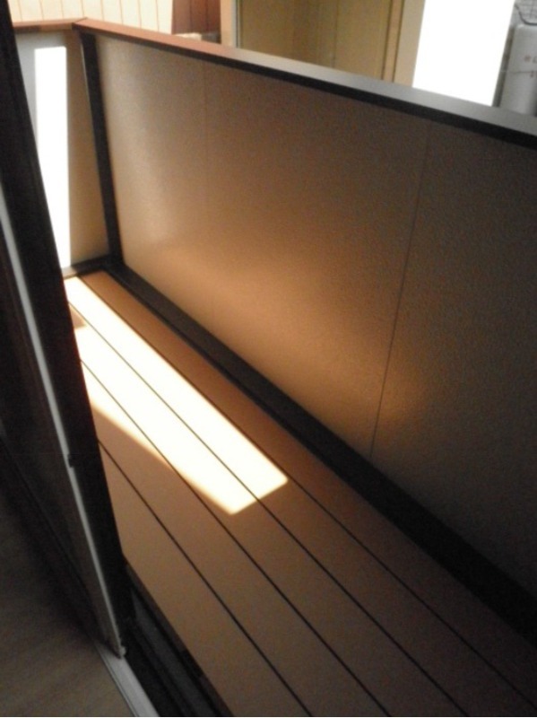 バルコニー　図面と現状に相違がある場合には現状を優先