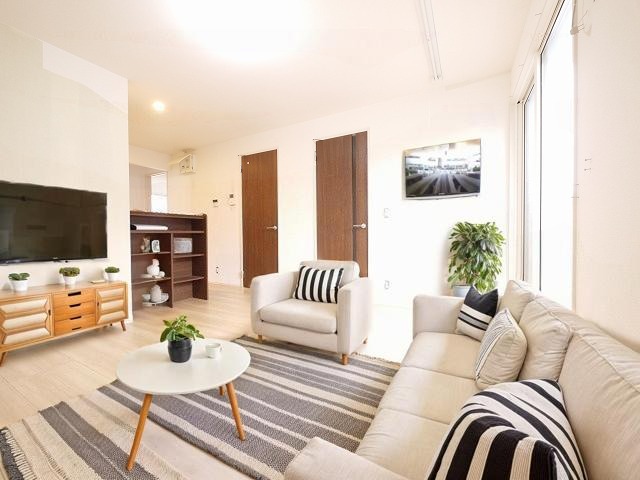 居室・リビング　Gで家具等を配置したもので家具等は含まれません