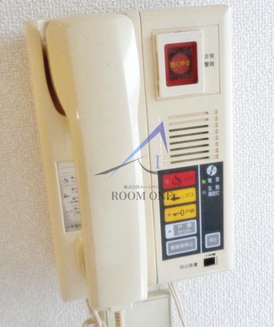 セキュリティ　インターホンです。