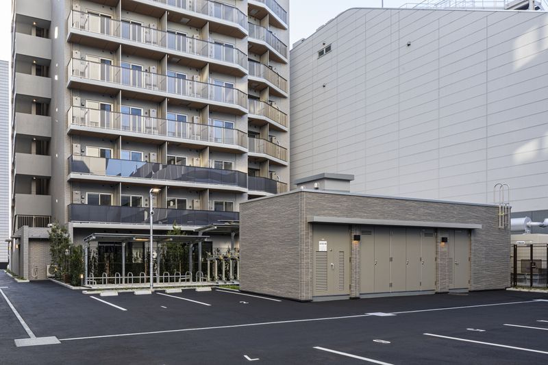 駐車場　駐輪場