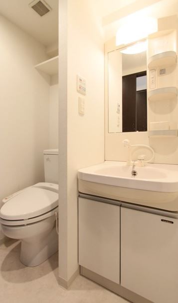 洗面設備　（別タイプ参考写真）AXAS板橋本町　板橋区清水町2