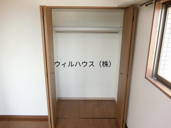 収納　洋室クローゼット！