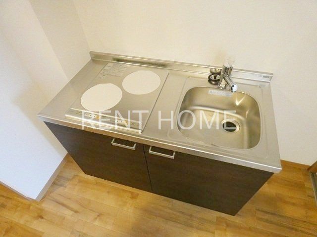 キッチン　2口ＩＨコンロ付き