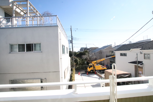 眺望　バルコニーからの景色です♪