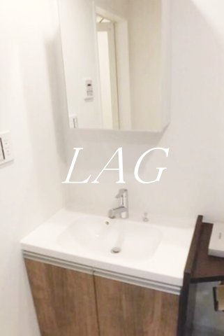 洗面設備　洗面台です。