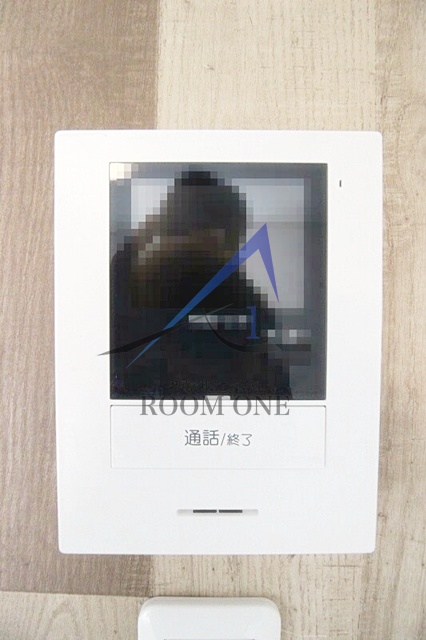 セキュリティ　モニター付きインターホンです。