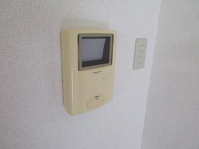 セキュリティ　ＴVインターホン付きで安心ですね☆彡