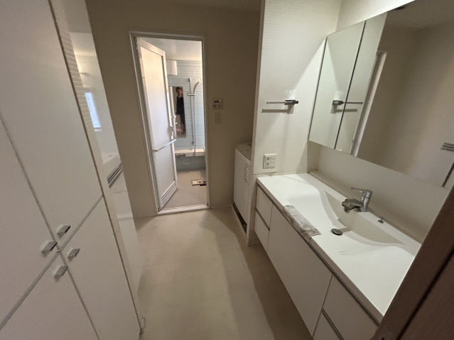 洗面設備　忙しい朝には欠かせない洗面所です