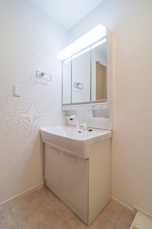 洗面設備　図面と現状に相違がある場合には現状を優先