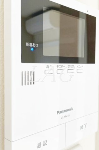 セキュリティ　モニター付インターホンです。